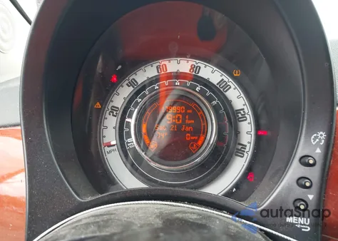 2013 Fiat 500C Pop из США, поврежденный, VIN 3C3CFFDR6DT512169